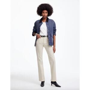 Madewell Relaxed Bootcut Jeans Vintage Ivory Comfort StretchHigh Rise US 29 NWT